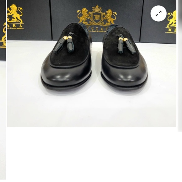 Genuine leather handmade shoes with a shiny finish. Brand new - Picture 5 of 5